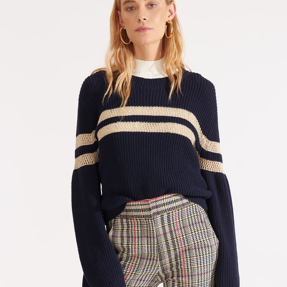 Veronica Beard Georgiana Crew neck Sweater